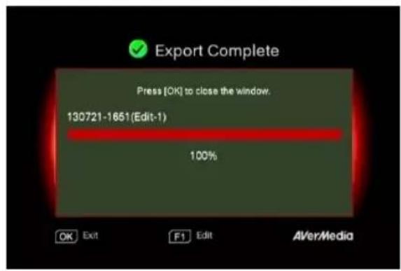 AVERMEDIA Live Streamer CAP 4K BU113 - Exporting... - 1