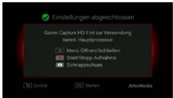 AVERMEDIA Live Streamer CAP 4K BU113 - Einrichtungsassistenten abschreiben - 1