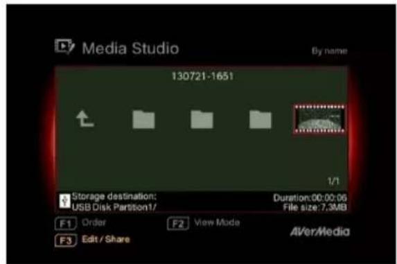 AVERMEDIA Live Streamer CAP 4K BU113 - OSD Menu - 1