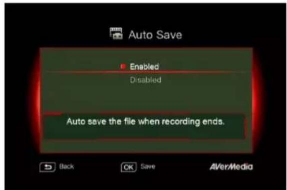 AVERMEDIA Live Streamer CAP 4K BU113 - OSD Menu - 1