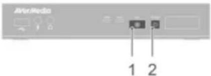 AVERMEDIA Live Streamer CAP 4K BU113 - Panel frontal - 1