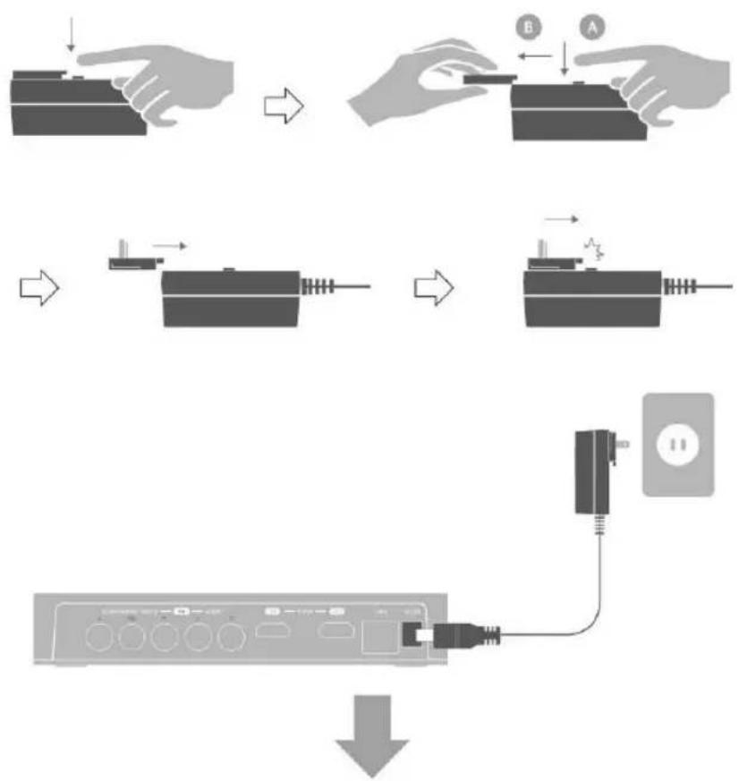 AVERMEDIA Live Streamer CAP 4K BU113 - Step 5 Install and Connecting the Power Adapter - 1