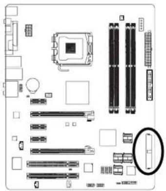 GIGABYTE GA965PDS4 - 7) FDD (フロッピーコネクタ) - 2