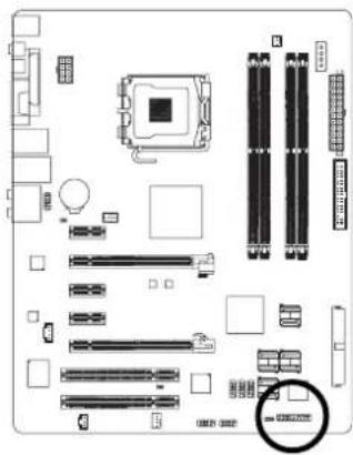 GIGABYTE GA965PDS4 - 13) F\_PANEL アロントパネルジャンパ) - 1