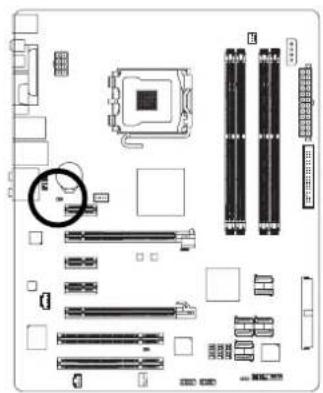 GIGABYTE GA965PDS4 - 19) CLR\_CMOS (CMOS クリア) - 1