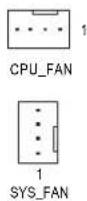 GIGABYTE GA965PDS4 - 4/5/6) CPU\_FAN / SYS\_FAN / PWR\_FAN ( クーラーファン 電源コネクタ ) - 2