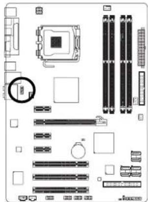 GIGABYTE GA965GDS3 - 14)F AUDIO口口才一(才不 - 1
