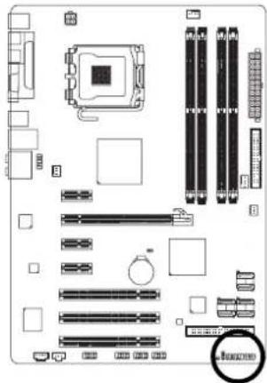 GIGABYTE GA965GDS3 - 13)F PANEL Aロナトバネルシャン) - 1
