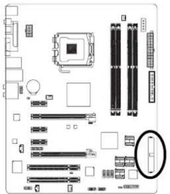 GIGABYTE GA965GDS4 - 8) IDE (IDEコクタ) - 1
