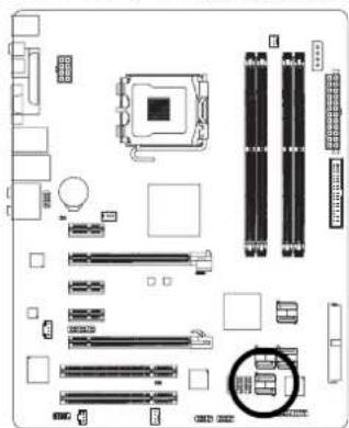 GIGABYTE GA965GDS4 - 8) IDE (IDEコクタ) - 6