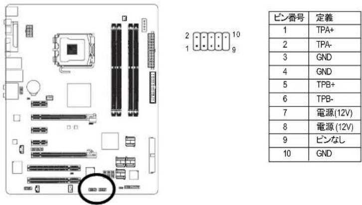 GIGABYTE GA965GDS4 - 18) F1_1394 / F2_1394 (F□n□t IEEE 1394a n□夕) - 1