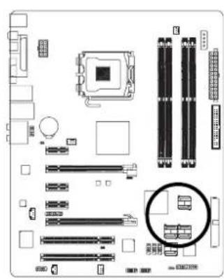 GIGABYTE GA965GDS4 - 8) IDE (IDEコクタ) - 3