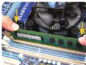 GIGABYTE GA945GZMTS2DB - Instalacja pamietci - 1