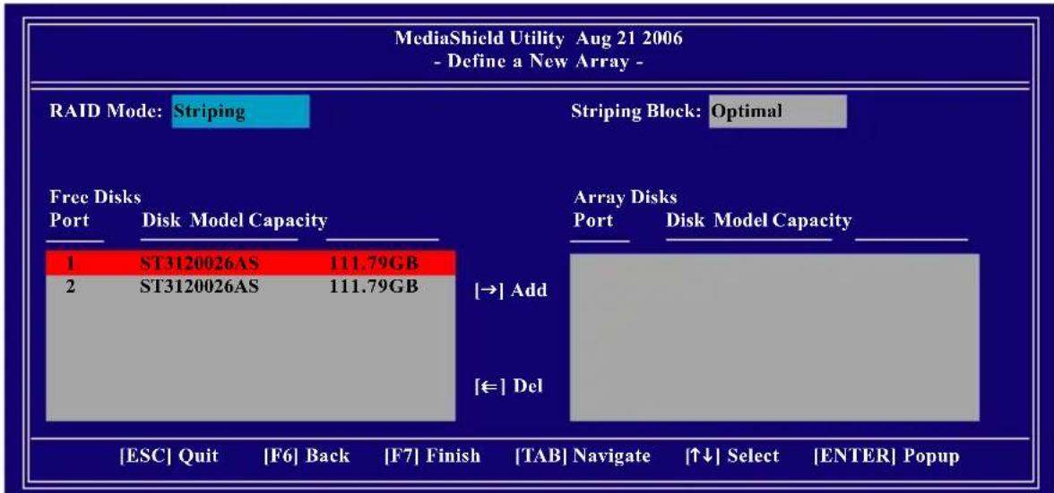 GIGABYTE GAM61PS3 - RAID BIOS RAID，設定 模式 - 1