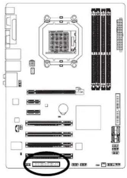 GIGABYTE GAM61PS3 - 5) IDE (IDE) 插座 - 3