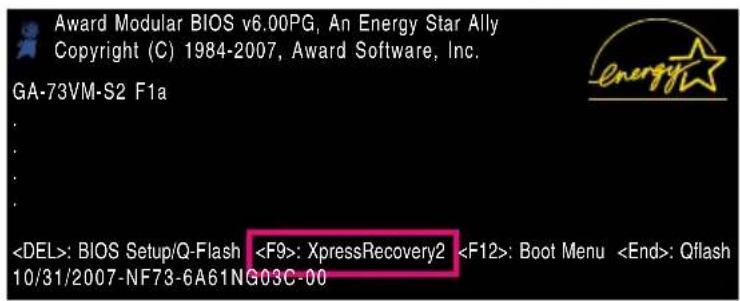 GIGABYTE GA73VMS2 - Express Recovery2 程式 - 2