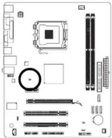 GIGABYTE GA73VMS2 - 15) CLR CMOS (清MOS) 資料功能接腳 - 1