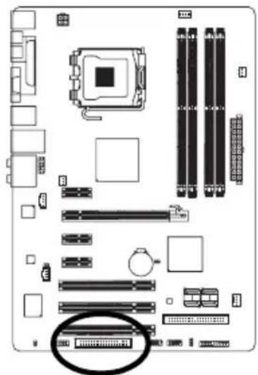 GIGABYTE GAG31S3L - 7) FDD ( ) 軟碟機插座 - 1