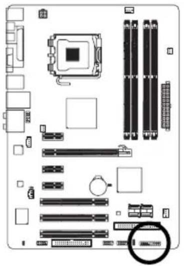 GIGABYTE GAG31S3L - 12) F\_PANEL (前端控制面板接脚 - 1