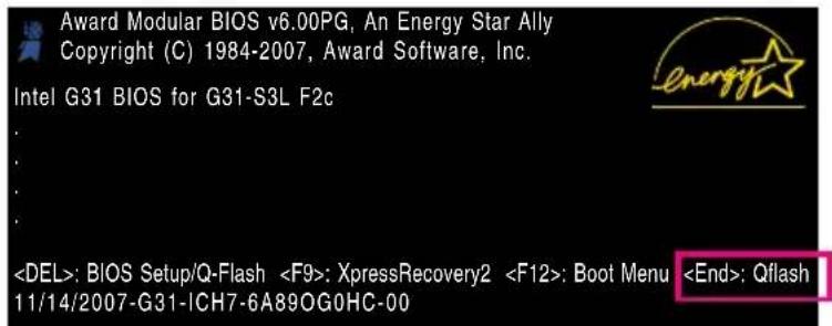 GIGABYTE GAG31S3L - BIOS始更新 之前 - 1