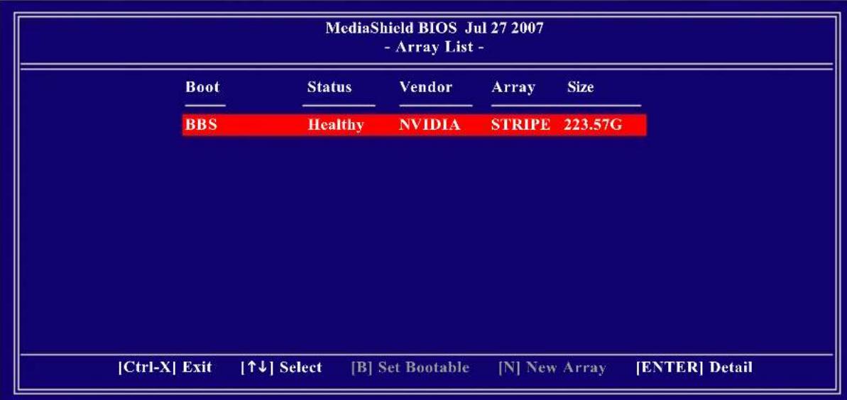 GIGABYTE GA73UMS2H - 選AID BIOS RAID, 設定 模式 - 4