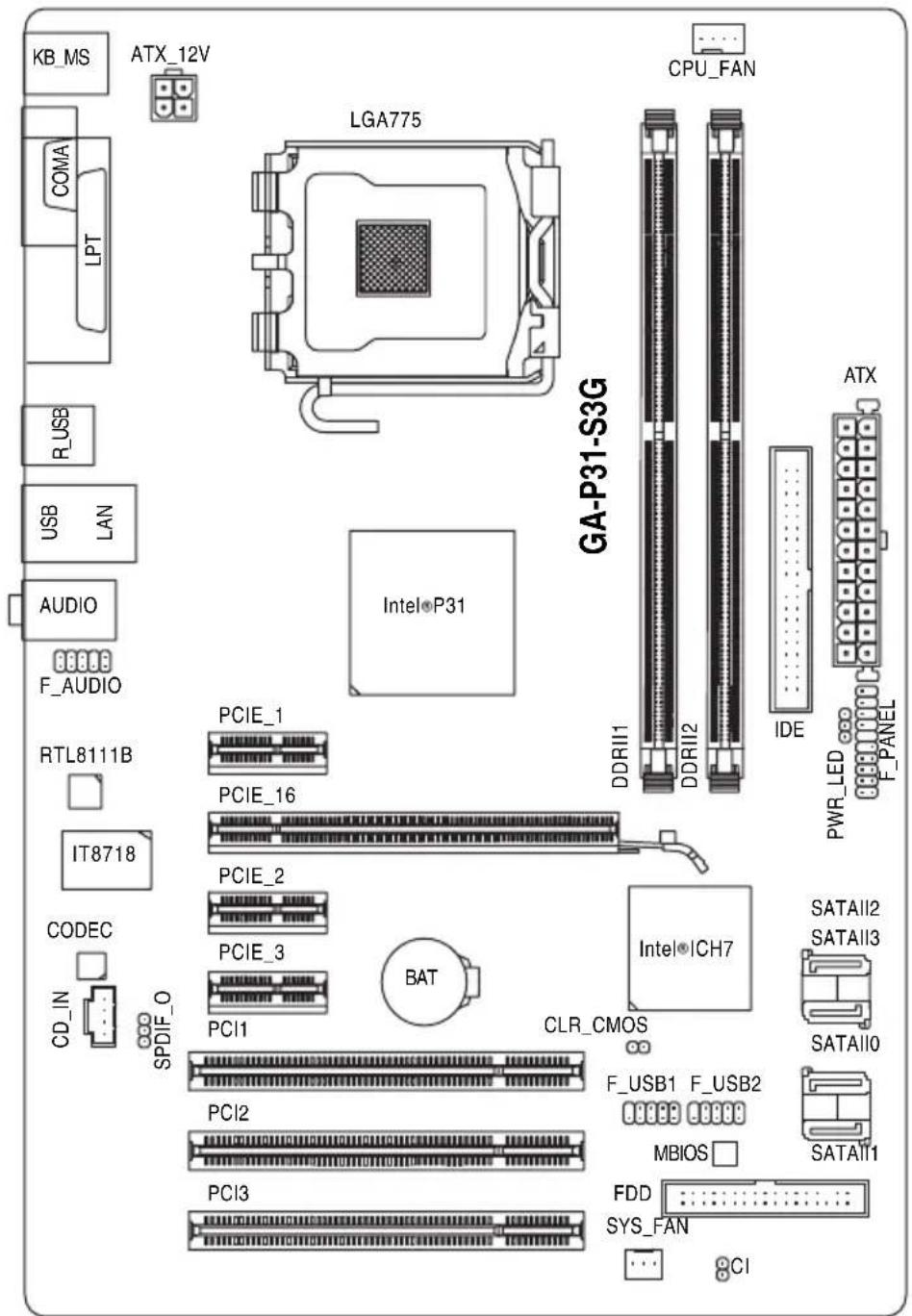 GIGABYTE GAP31S3G - 選購配件 - 1