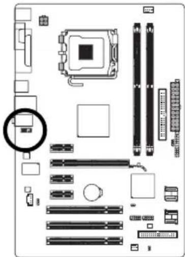 GIGABYTE GAP31S3G - 9) F\_AUDIO ( )前端音源插座 - 1