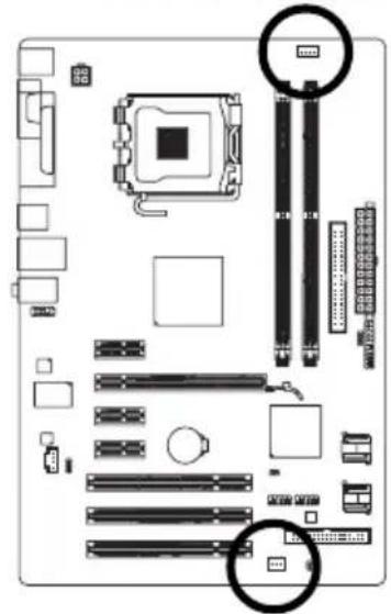 GIGABYTE GAP31S3G - 3/4) CPU\_FAN/SYS\_FAN (散热風扇電源插座 - 1