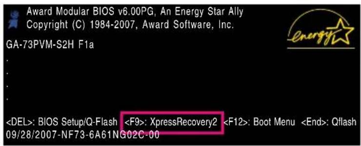 GIGABYTE GA73PVMS2H - Express Recovery2 程式 - 2