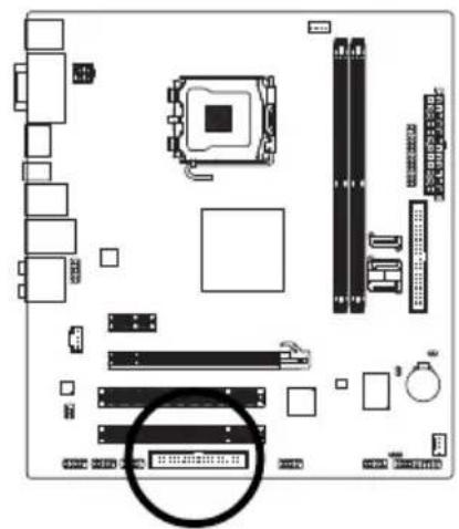 GIGABYTE GA73PVMS2H - 5) FDD ( ) 软碟機插座 - 1