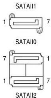 GIGABYTE GA73PVMS2H - 7) SATA10 / 1 / 2 (SATA 3Gb/s) 插座 - 2