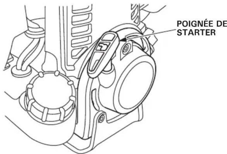 Honda UMC435 - Poignée de starter - 1