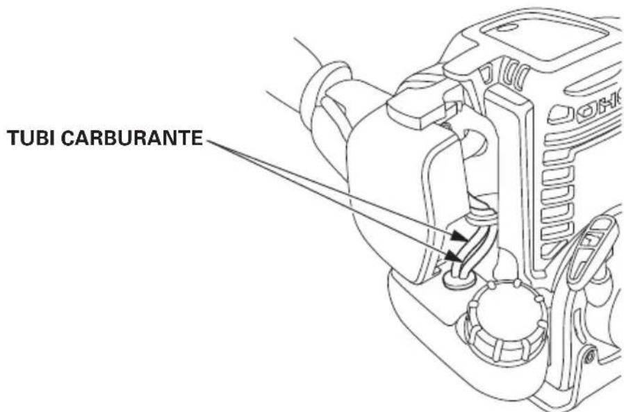 Honda UMC435 - Controllo tubi carburante - 1