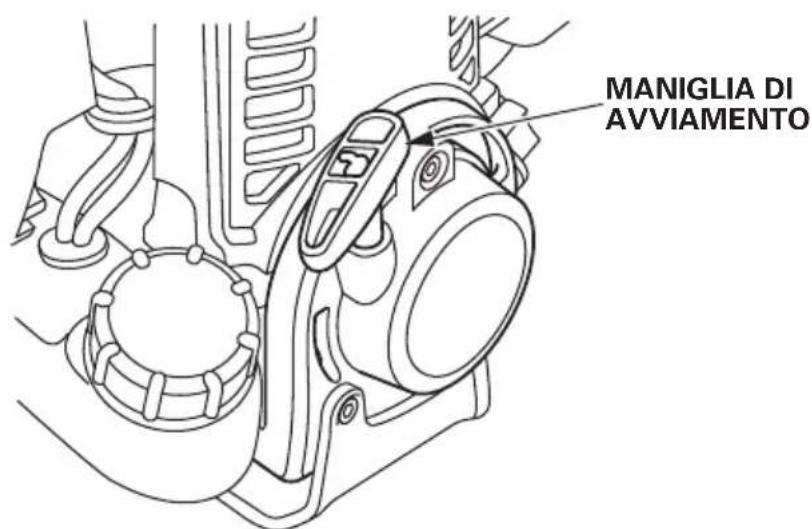Honda UMC435 - Maniglia di avviamento - 1