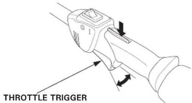 Honda UMC435 - Check the throttle cable free play - 3