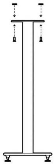 KEF S2 Floor Stand - Speaker Placement on Stand - 2