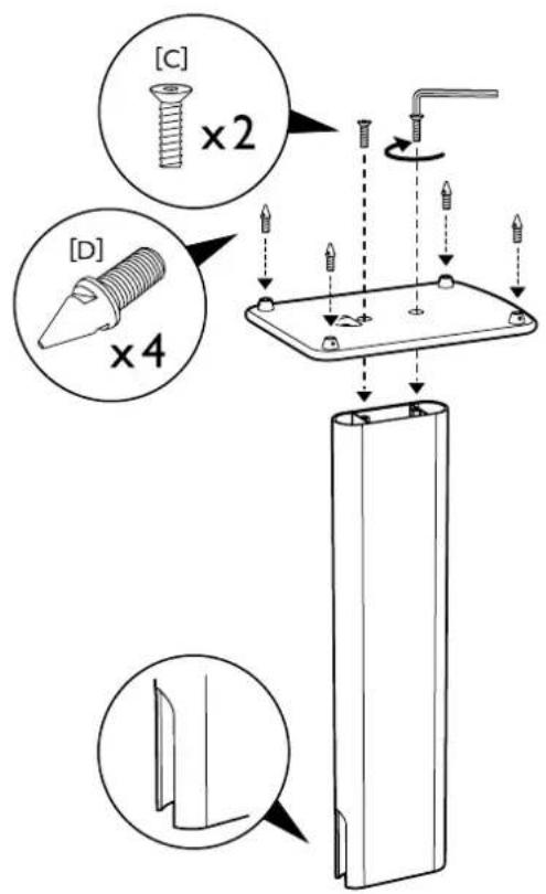 KEF S2 Floor Stand - Installation Instructions - 1