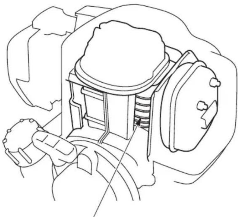 Honda UMC425 - Inspection des ailettes de refroidissement du moteur - 1