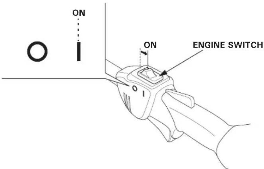 ON ON ENGINE SWITCH