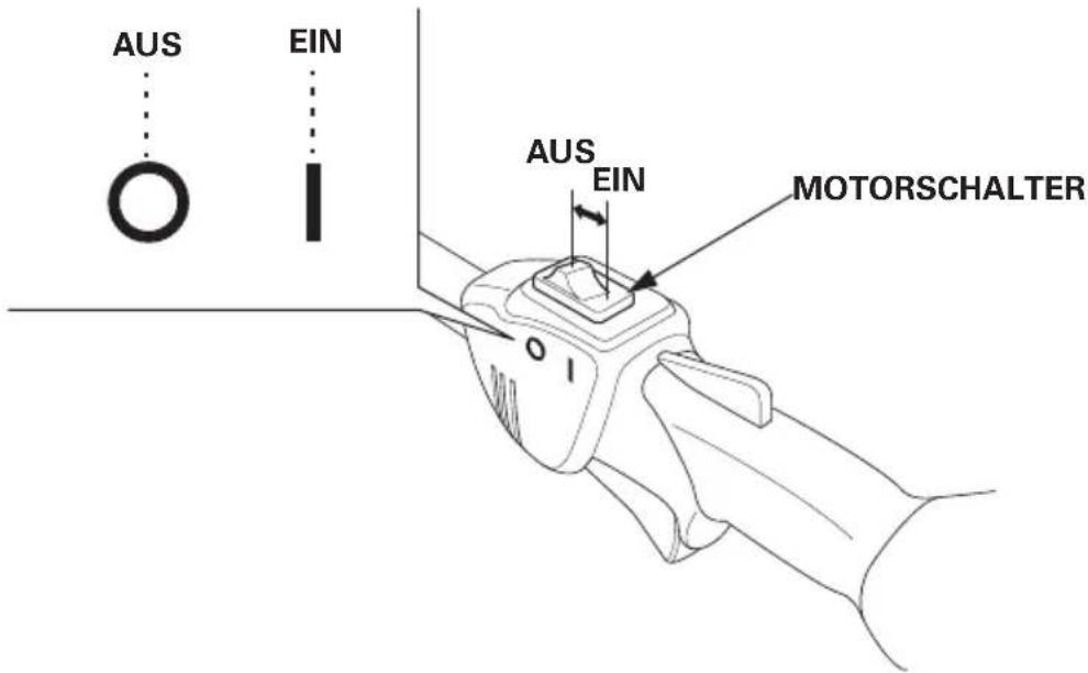 AUS EIN AUS EIN MOTORSCHALTER