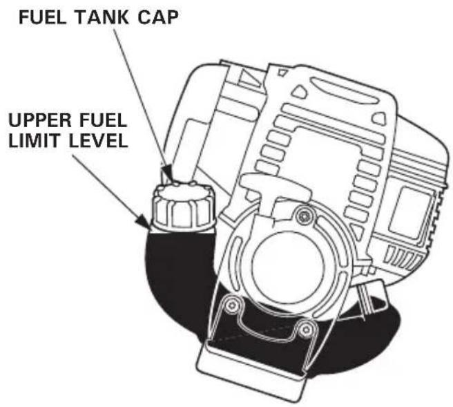 FUEL TANK CAP UPPER FUEL LIMIT LEVEL
