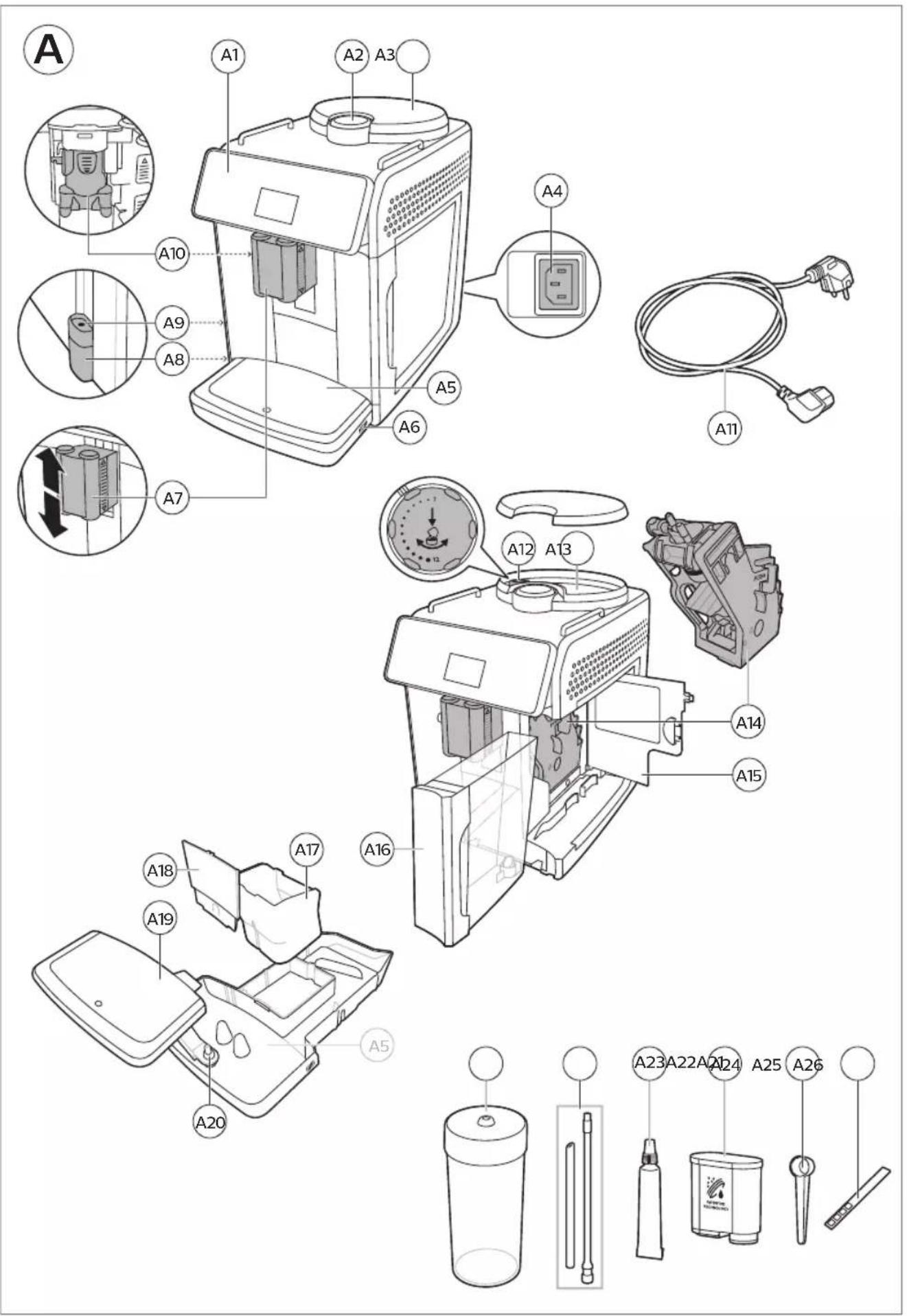 PHILIPS Saeco Granaroma SM6480 - 4