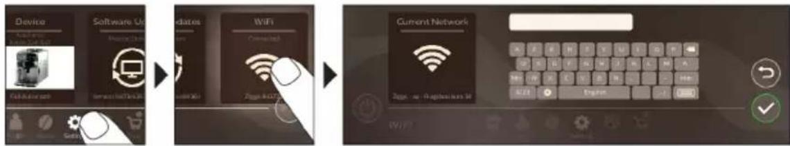 PHILIPS Saeco Xelsis Suprema SM8885 - Σύνδεση στο Wi-Fi - 1