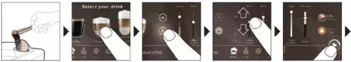 PHILIPS Saeco Xelsis Deluxe SM8782 - Brühen von Kaffee aus gemahlenem Kaffee - 1