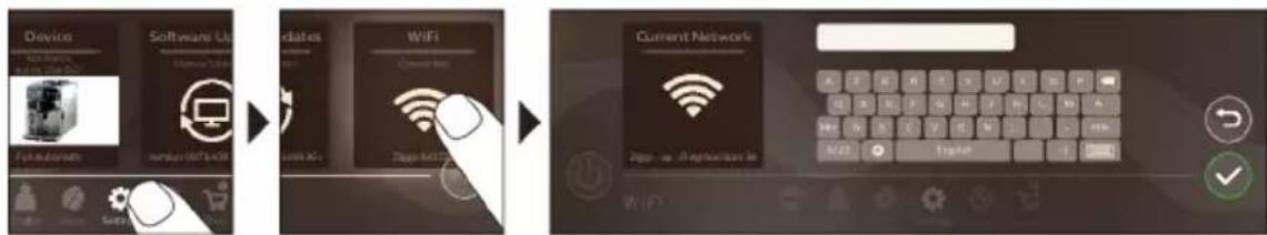 PHILIPS Saeco Xelsis Deluxe SM8782 - Uhendamine Wi-Fi-ga - 1