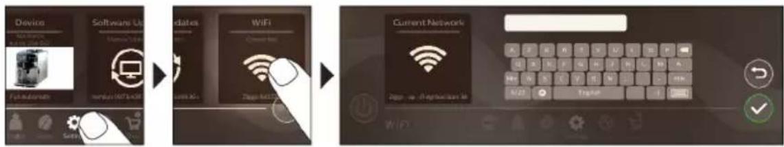 PHILIPS Saeco Xelsis Deluxe SM8780 - Ühendamine Wi-Fi-ga - 1
