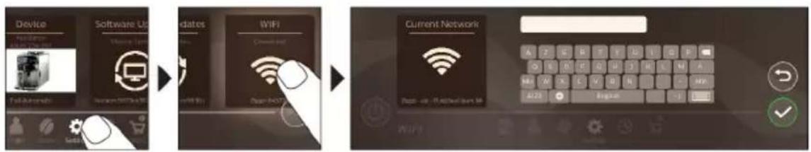PHILIPS Saeco Xelsis Suprema SM8889 - Подключение к Wi-Fi - 1