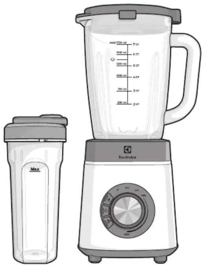 ELECTROLUX Explore 6 E6TB18ST - Explore 6 High Power Blender - 2