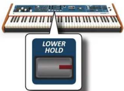 Dexibell Combo J7 - Fonction Lower Hold - 1