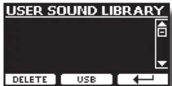 Dexibell Combo J7 - Écoute d'une bibliothèque de sons avant de l'importer - 2